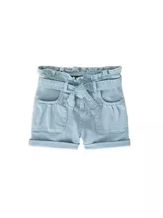 Джинсовые шорты Lucy Paperbag для маленьких девочек и девочек Joe&apos;S Jeans, цвет air brush