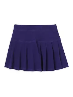 Трикотажная юбка для маленьких девочек и девочек-скаутов Classic Prep, цвет blue ribbon