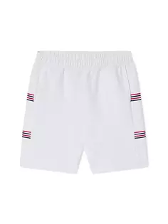 Теннисные шорты Little Boy&apos;s Performance Americana Classic Prep, белый