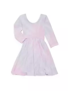 Платье-кружево для маленьких девочек и девочек Worthy Threads, светло-розовый