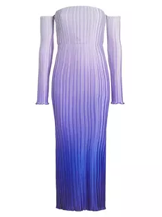 Платье с открытыми плечами Les Éléments Gatsby L&apos;Idée, цвет ocean L'idée