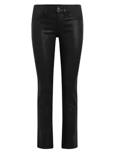 Прямые джинсы Nico для беременных до щиколотки Hudson Jeans, цвет coated black