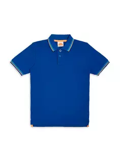 Рубашка-поло Brice Pique для малышей, маленьких мальчиков и мальчиков Sundek, синий