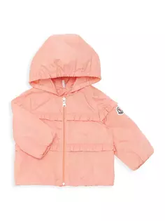 Куртка Hiti с капюшоном для маленьких девочек и маленьких девочек Moncler, розовый