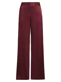 Andi Широкие брюки со складками Kobi Halperin, цвет burgundy