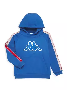 Толстовка Dapet с логотипом Little Kid&apos;s &amp; Kid&apos;s Kappa, синий