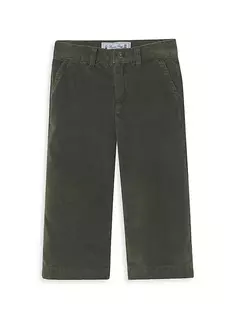 Вельветовые брюки Bryn для маленьких девочек и девочек Classic Prep, зеленый