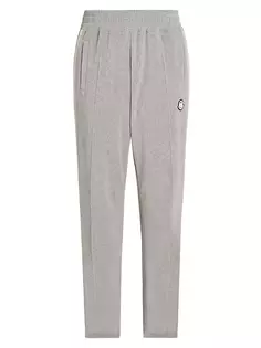 Спортивные штаны из синели Moncler x Palm Angels Moncler Genius, серый