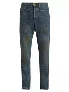 Практичные хлопковые джинсы Nsf, цвет ziggy wash