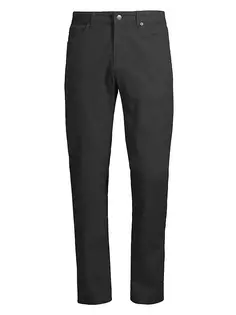 Фланелевые брюки с пятью карманами Mountainside Peter Millar, цвет charcoal