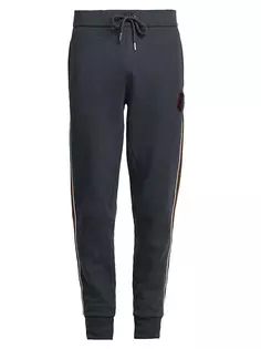 Moncler Мужские спортивные штаны с полосками по бокам Moncler, серый