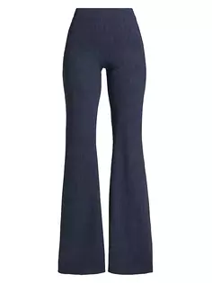 Широкие брюки с принтом Lener Jean Chiara Boni La Petite Robe, цвет jeans