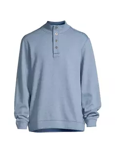 Рубашка с воротником на кнопках Flipfield Tommy Bahama, цвет raincloud heather