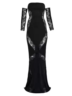 Платье Чендлера Retrofête, черный