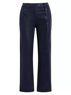 Широкие брюки Savannah с покрытием Joe&apos;S Jeans, темно-синий