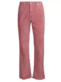 Вельветовые брюки-клеш 70-х годов Our Legacy, цвет antique rustic pink