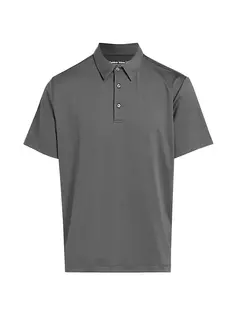 Спортивная рубашка-поло с короткими рукавами Outdoor Voices, цвет dark shadow