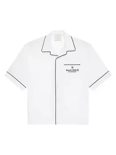 Гавайская рубашка из льна Givenchy, белый