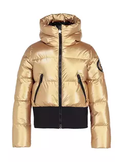 Пуховая лыжная куртка Bombardino Goldbergh, золото