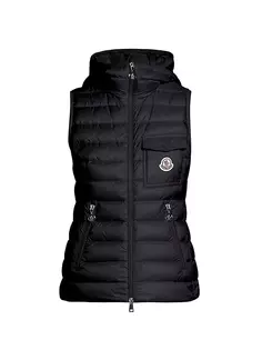 Пуховой жилет Глигос Moncler, черный