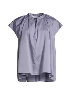 Блузка-пуловер Finch с короткими рукавами Harshman, синий