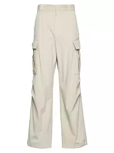 Вельветовые брюки Pinwale Prada, цвет beige khaki