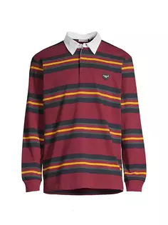 Рубашка для регби в полоску Oregon Carhartt Wip, цвет starco stripe bordeaux