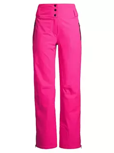 Изумрудные лыжные брюки Rebels Head Sportswear, розовый