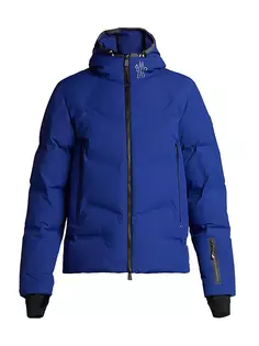 Куртка Arcesaz с капюшоном Moncler Grenoble, синий