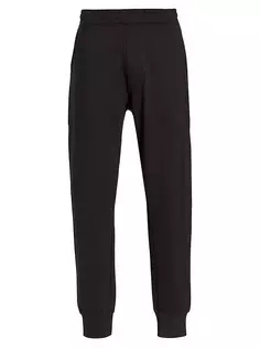 Облегающие трикотажные спортивные штаны с подогревом Saks Fifth Avenue, цвет moonless