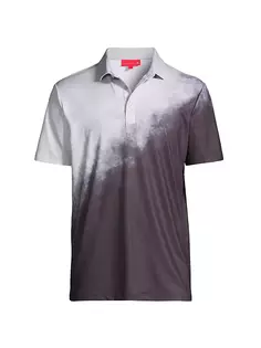 Рубашка-поло Ruxton с эффектом омбре Redvanly, цвет tuxedo