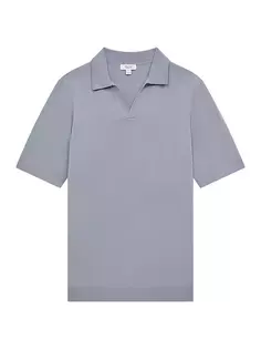 Шерстяная рубашка-поло Duchie Reiss, синий