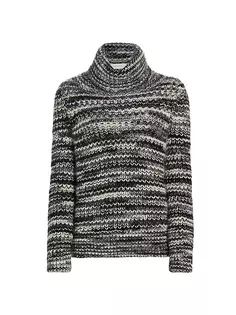 Лирический полосатый свитер Zimmermann, черный