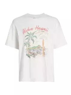 Легкая футболка Aloha 90-х годов Re/Done, белый