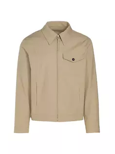 Индивидуальная куртка на молнии Helmut Lang, серо-коричневый