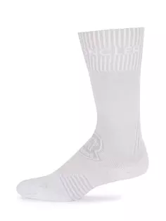 Эластичные носки с логотипом Moncler x adidas Originals Moncler Genius, белый