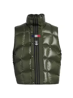 Жилет Bozon Moncler x adidas Originals Moncler Genius, оливковый