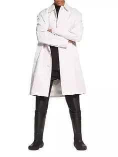 Свободное пальто Balenciaga, цвет off white