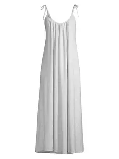 Платье миди в полоску Positano Sydney Andine, белый