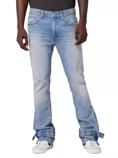 Расклешенные джинсы Jack Kick Hudson x Brandon Williams Hudson Jeans, цвет thunder