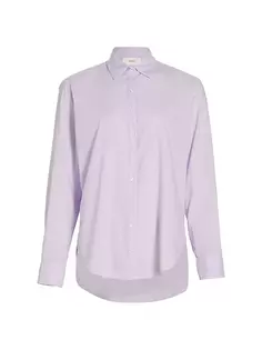 Хлопковая рубашка на пуговицах Beau Xirena, цвет orchid ice