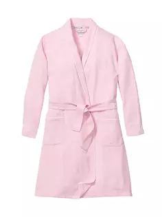 Фланелевой халат Petite Plume, розовый