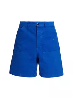 Хлопковые шорты Carpenter Nsf, цвет french blue paint