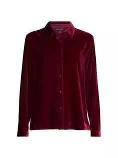 Классическая легкая рубашка с воротником Eileen Fisher, цвет rose