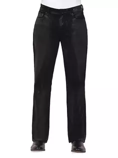 Джинсы Clint с пятью карманами и покрытием Monfrère, цвет vintage coated noir