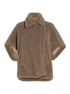Пальто Tebe из смеси альпаки Max Mara, цвет turtledove