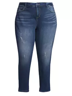 Джинсы-бойфренды Linda со средней посадкой Slink Jeans, Plus Size, цвет linda