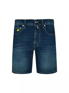 Джинсовые шорты Carapaces Vilebrequin, цвет medium denim