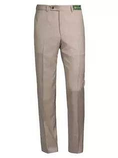 КОЛЛЕКЦИЯ Шерстяные базовые брюки Saks Fifth Avenue, светло-коричневый