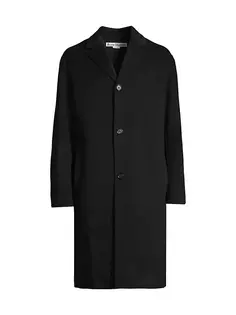 Шерстяное пальто Dalio Acne Studios, черный